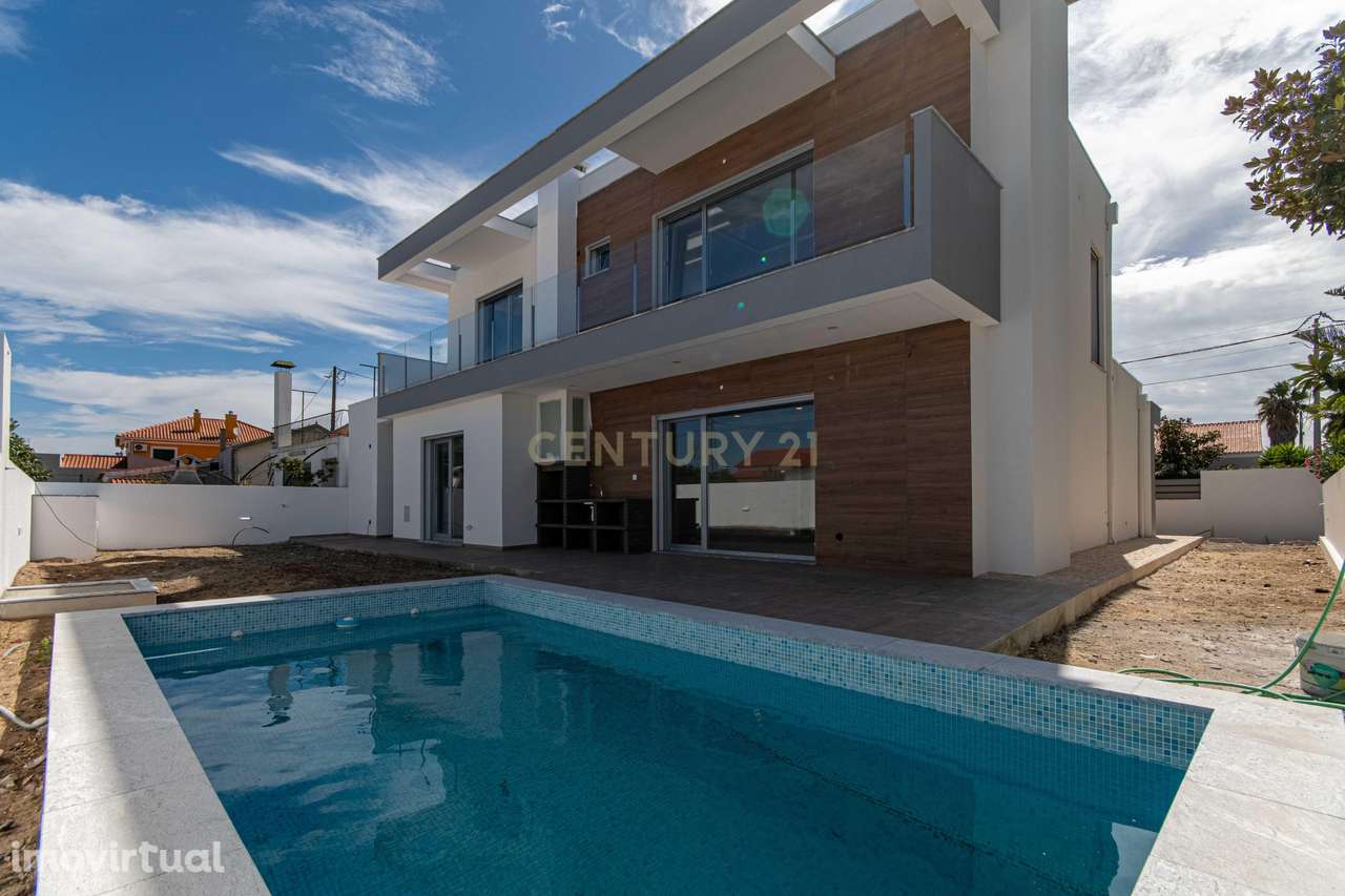 Moradia T4 Azeitão com piscina e garagem - Grande imagem: 2/53