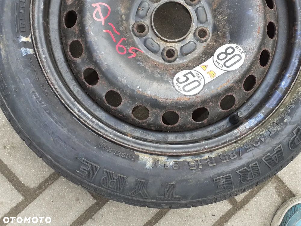 # DOJAZDÓWKA KOŁO DOJAZDOWE ZAPAS ZAPASÓWKA FORD 5X108 - 3
