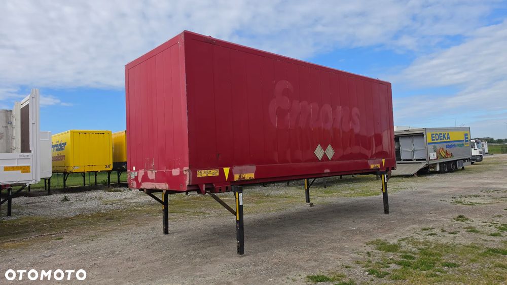 Krone 7.500zł netto KONTENER/ZABUDOWA 7.45x2.60M BDFSTALOWY GARAŻ MAGAZYN ZAMYKANY DRZWIAMI MOŻLIWOŚĆ TRANSPORT - 1