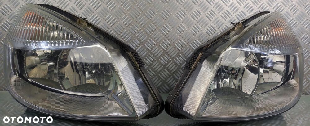 reflektor lampa prawy prawa lewy lewa przód RENAULT SCENIC II 2 03-06 EURO - 2