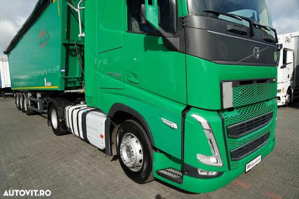 Volvo FH 500 / KIT / HIDRAULICĂ / RETARDER / I-SAVE / I-PARK COOL + BASCOLĂ KEMPF 60m3 / PUNȚĂ RIDICATĂ / 2021 - 5