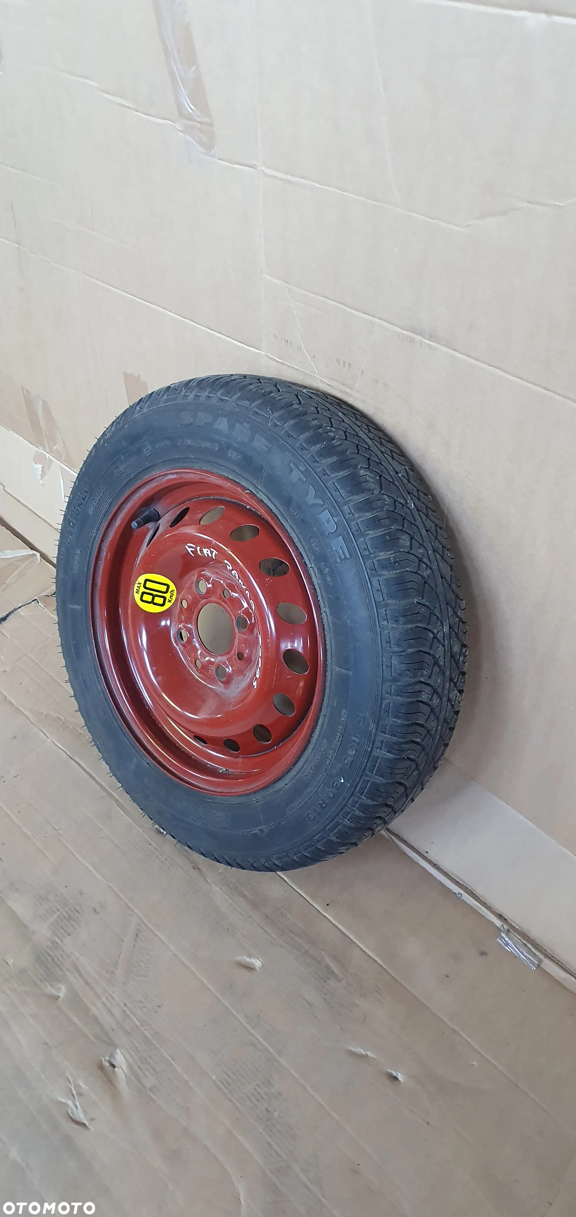 Koło zapasowe dojazdówka zapas S 135/80 R13 4X98 Fiat Panda II - 4