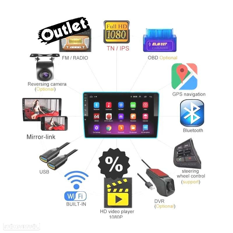 M010002L1 AUTO RADIO 9" ANDROID 13 QUAD CORE 64GB ROM - 7