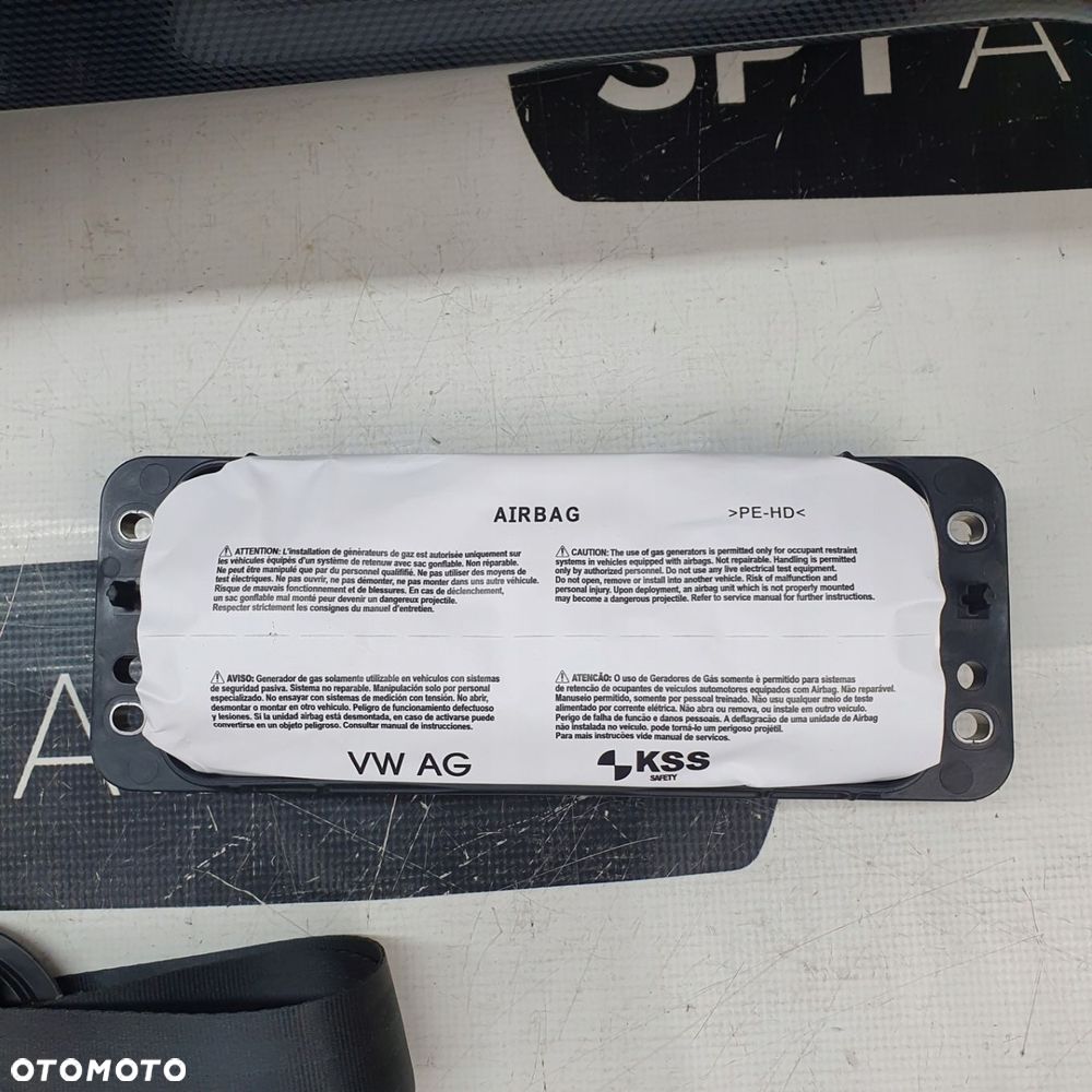 VW UP! UP DESKA ROZDZIELCZA KONSOLA KOKPIT PULPIT PODUSZKI AIRBAG AIR BAG PASY KIT SET - 7