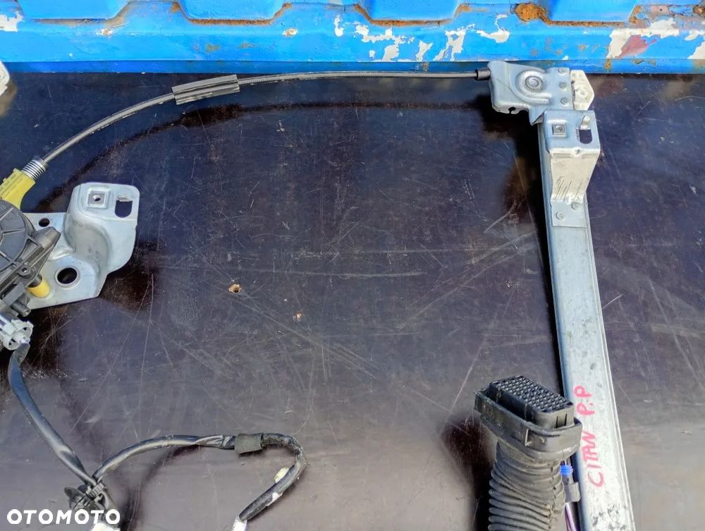 Podnośnik Szyby Prawy Przód Wiązka Drzwi Renault Kangoo II III Citan W415 2014r 241245095R - 3