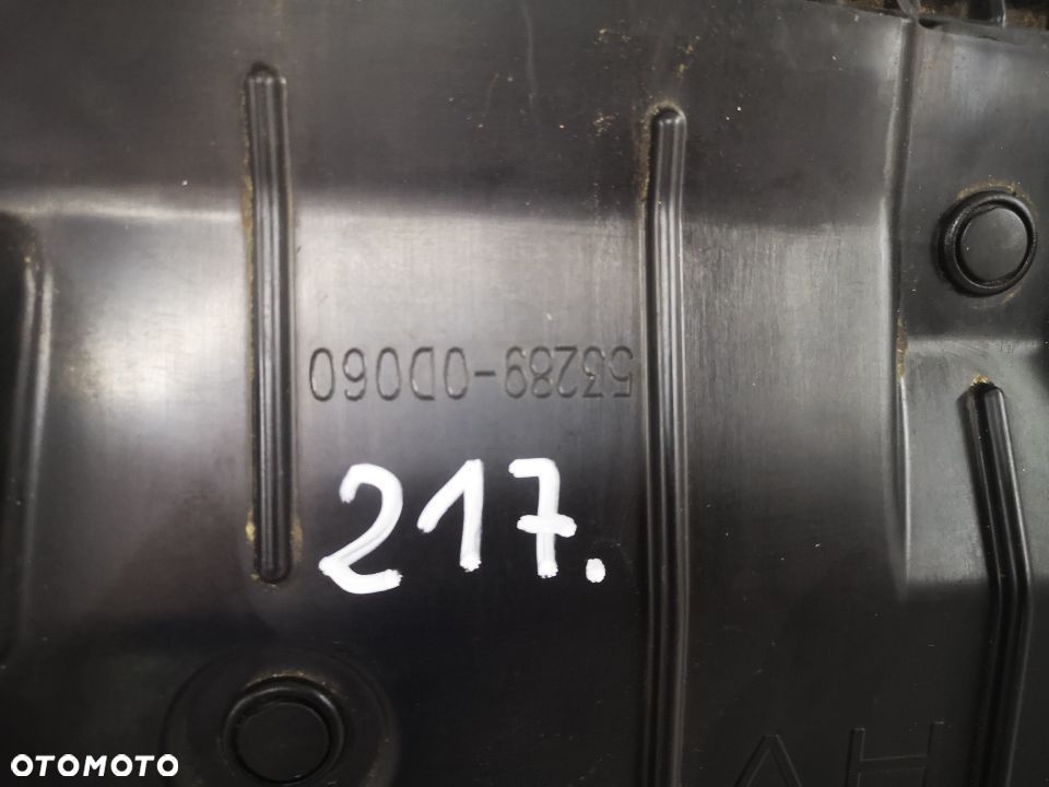 TOYOTA YARIS III 3 11-16 OSŁONA PŁYTA POD ZDERZAK PRZÓD NR 53289-0D060 52618-0D040 NR AUKCJI OSŁ217 - 6