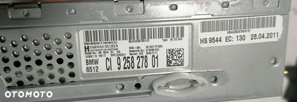 BMW 3 E91 11r LIFT - CZYTNIK NAWIGACJI FABRYCZNY 925827801 - 2