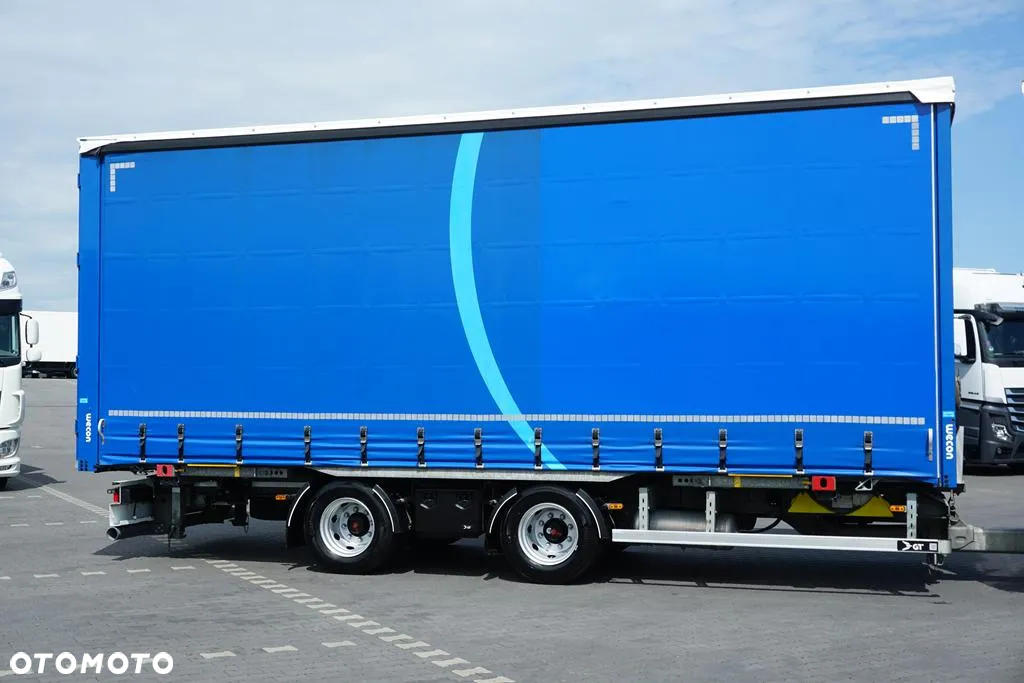 Mercedes-Benz ACTROS / 2545 / ACC / E 6 / MP 5 / ZESTAW PRZESTRZENNY 120 M 3 / BDF 2 X 7,82 M - 38
