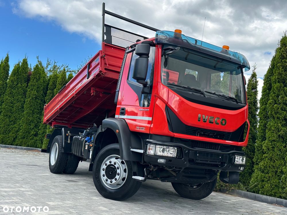 Iveco / EUROCARGO / 4X4 / 3X WYWROTKA / MANUAL / - 7