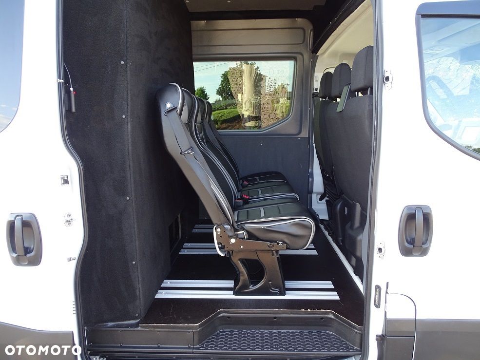 Iveco Daily 35S18 3.0 180 L4H2 Hi-Matic Brygadówka DOKA 6 Osób Polski Salon! UNIKAT!! HAUSER!! - 26