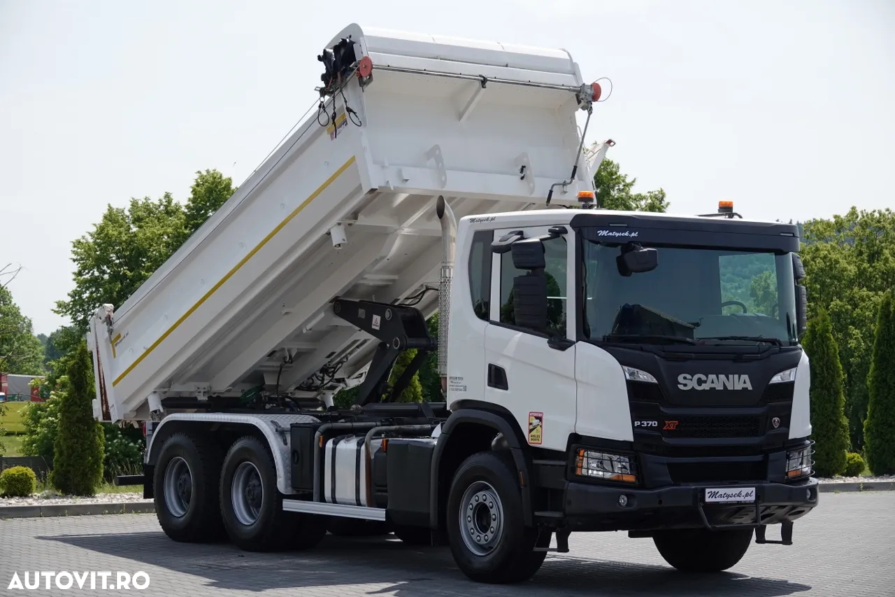 Scania P 370 XT / 6x4 / BASCULANTE / HYDROBOARD / BORDMATIC / 2021 - 5