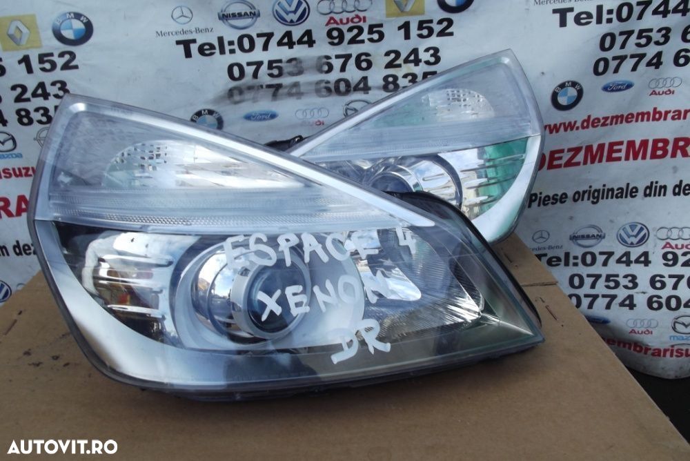 Far Renault Espace 4 xenon faruri stanga dreapta intacte Espace 4 - 1