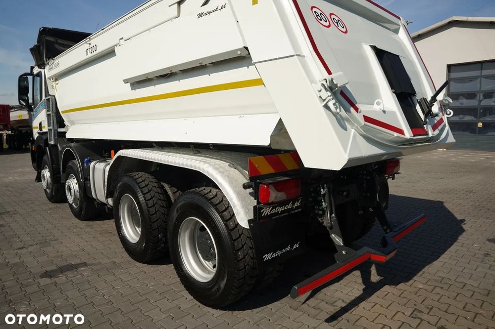 Iveco X- WAY 480 / 8x4 / WYWROTKA TYLNOZSYPOWA - 5,6 M / HYDROKLAPA / OPONY 100% / EURO 6 - 18