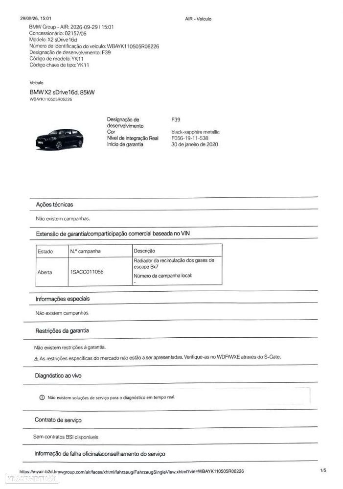BMW X2 16 d sDrive Auto X Pack M - 57