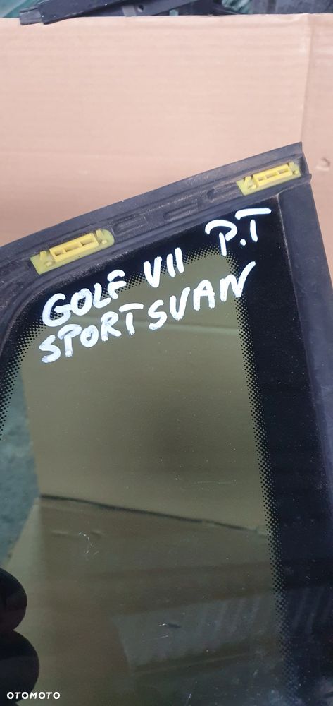 Szyba karoseryjna prawy tył tylna prawa VW Golf VII Sportsvan - 5