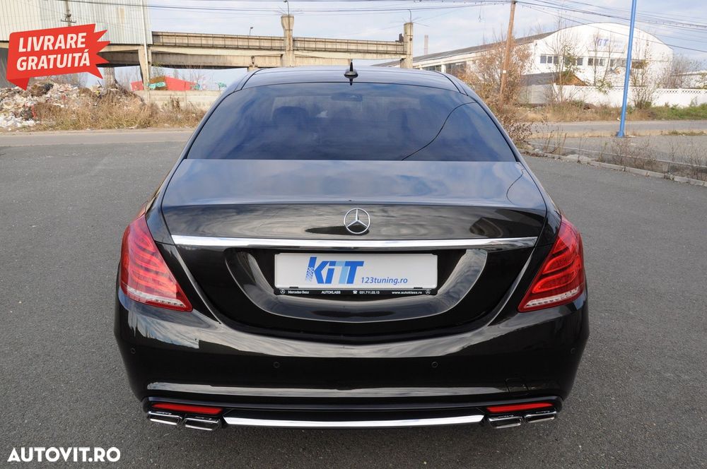 Pachet Exterior Mercedes S-Class W222 (2013-06.2017) S65 Design- livrare gratuita - 13