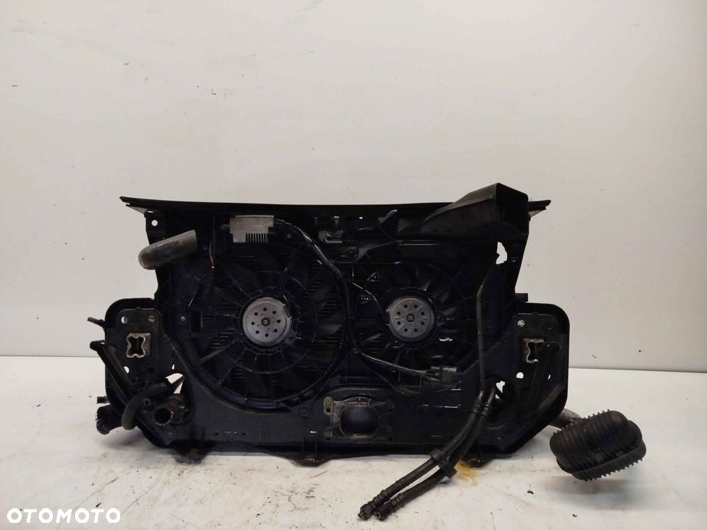 + PAS PRZEDNI AUDI A6 C6 2.7 TDI AUTOMAT WZMOCNIENIE CZOŁOWE BELKA CHŁODNICA WENTYLATOR - 5