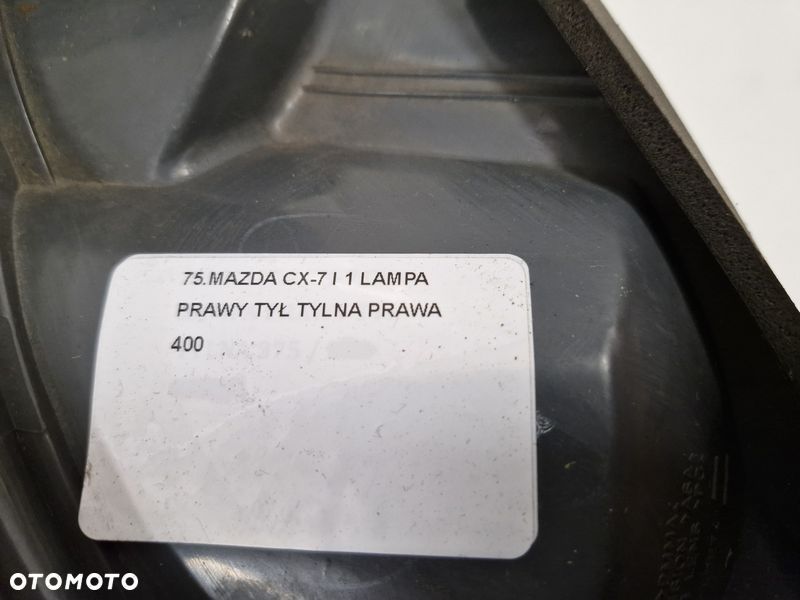MAZDA CX-7 I 1 LAMPA PRAWY TYŁ TYLNA PRAWA - 8