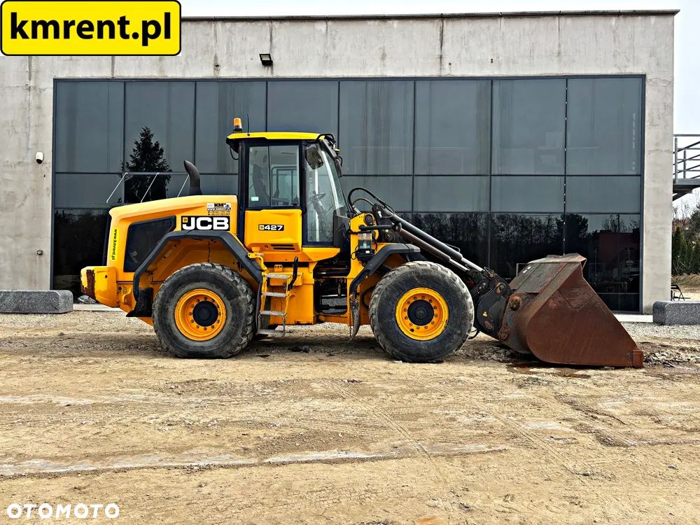 JCB 427 ŁADOWARKA KOŁOWA 2017R. | CAT 924 LIEBHERR 524 KOMATSU WA 150 JCB 411 416 - 2