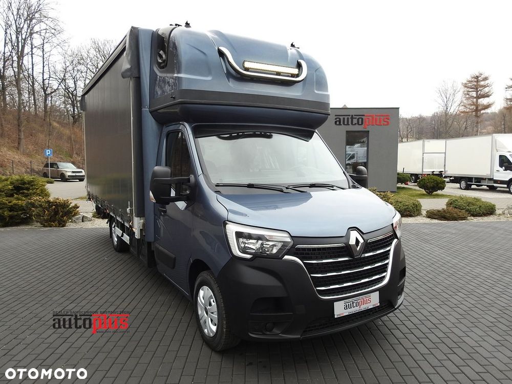 Renault MASTER  PLANDEKA 10 PALET WEBASTO TEMPOMAT LEDY PNEUMATYKA KLIMATYZACJA  165KM - 2