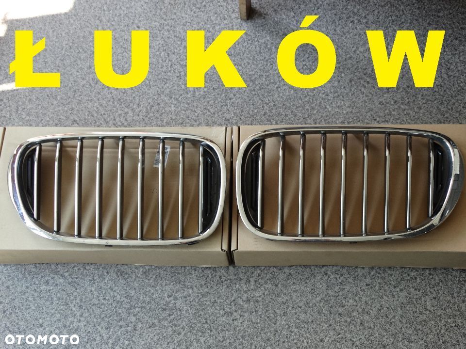 BMW G11 G12 Kratka Nerka Atrapa Grill Lewa + Prawa Chrom 7357011 7357012 7369903 7369904 7357015 7357012 - 1