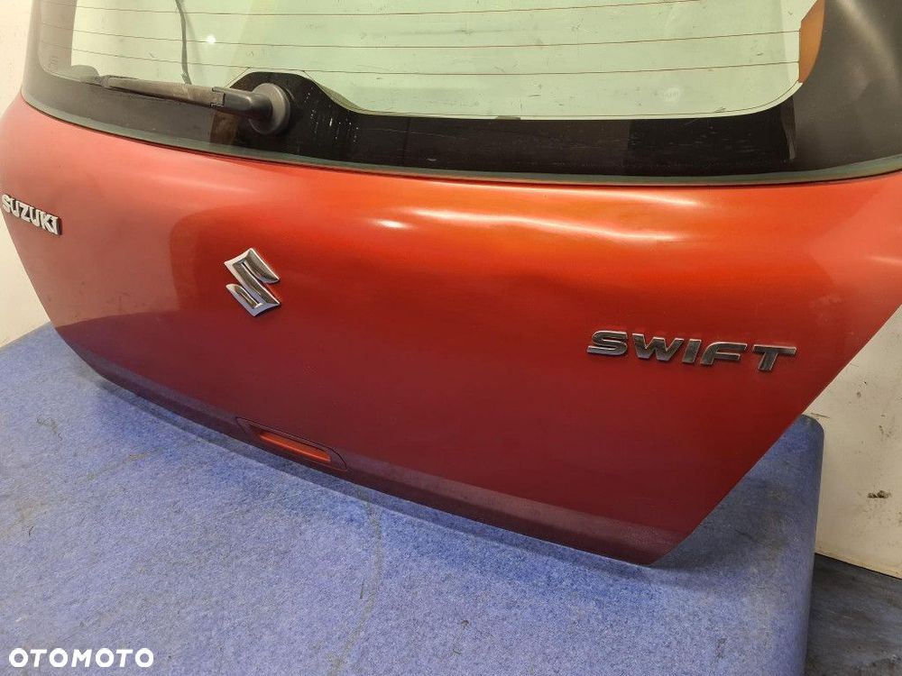 SUZUKI SWIFT IV TYLNA KLAPA BAGAŻNIKA ZFS - 8
