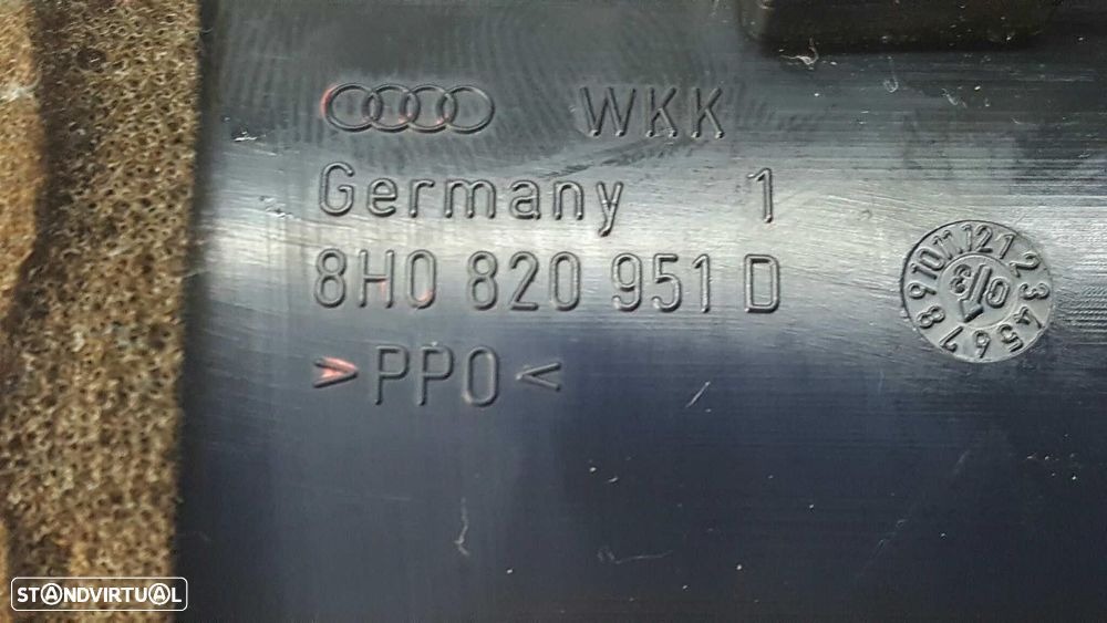 VENTILADOR FRONTAL CENTRAL AUDI A4 DESCAPOTAVEL 2003 - 2