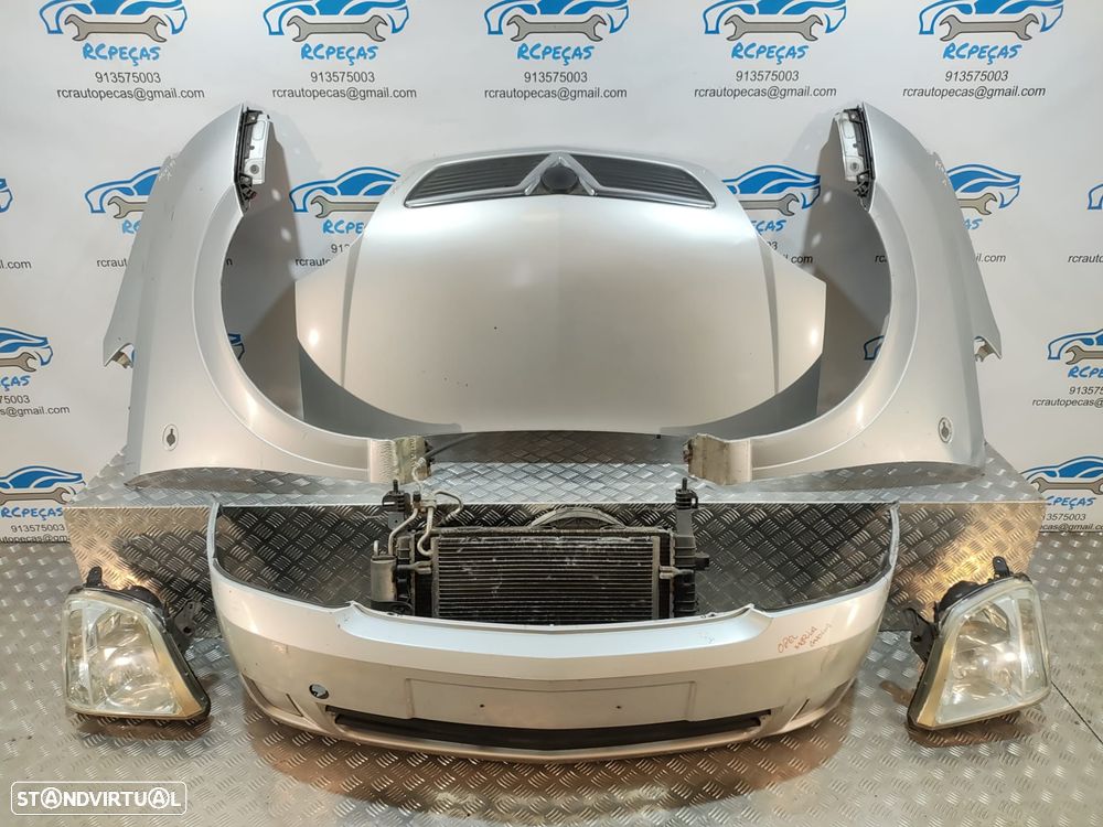 FRENTE COMPLETA OPEL MERIVA A X03 CAPOT PARACHOQUES GUARDA-LAMAS OTICA OTICAS RADIADOR VENTILADOR REFORÇO - 1