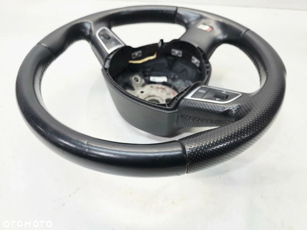 KIEROWNICA SKÓRA MULTIFUNKCJA S LINE AUDI A4 B8 A5 Q5 8K0419091BB WUL 28/25 - 6