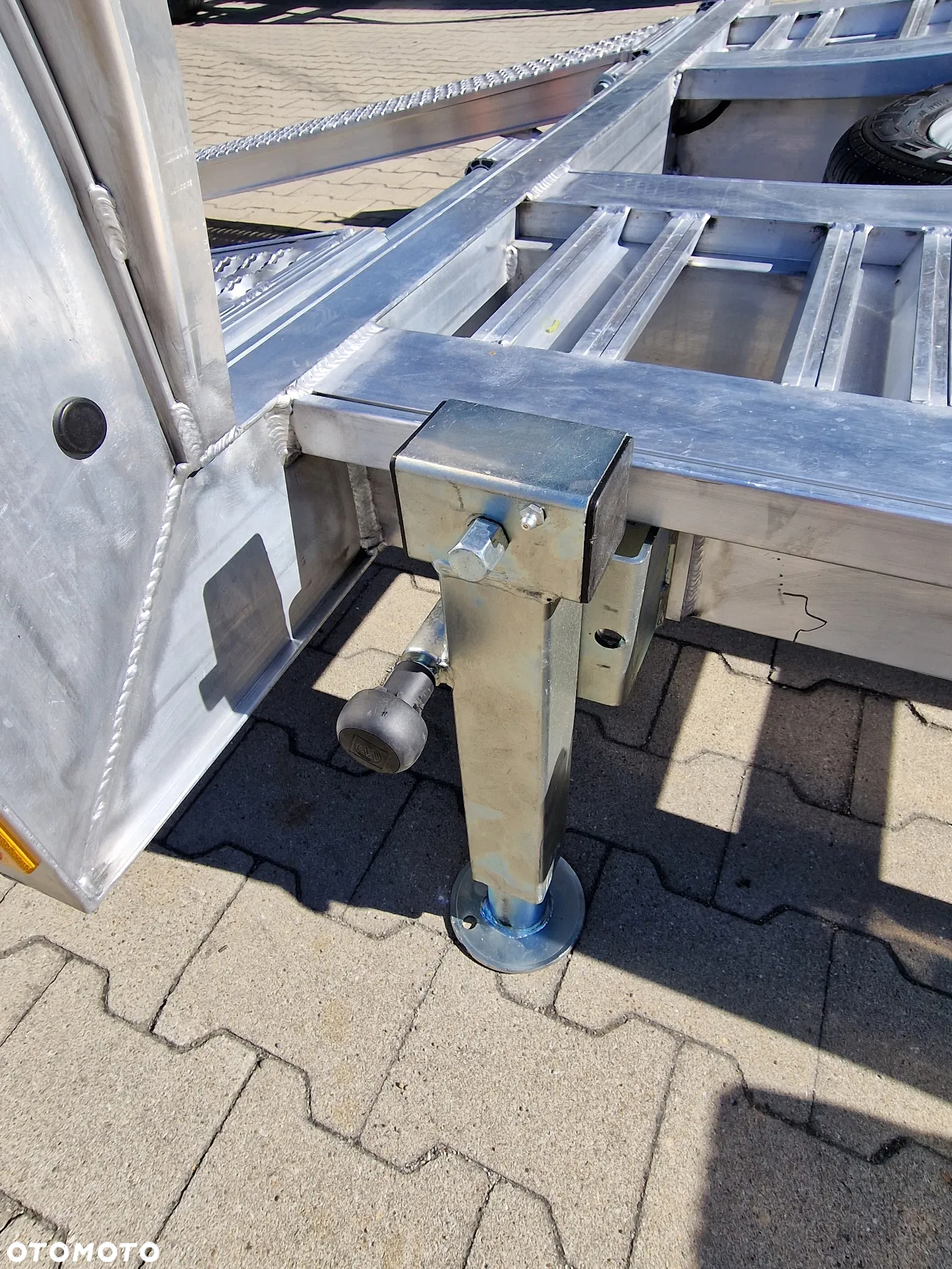Inny Przyczepa CLM FLY 500 lekka aluminiowa o ładowności 3t ! Fabrycznie nowa od Dealera w Polsce! Przyczepa aluminiowa lekka pod maszyny budowlane DMC do 3,5t na prawo jazdy kat.B+E Przyczepa Do Transportu Maszyn Budowlanych CLM Trailer - 14