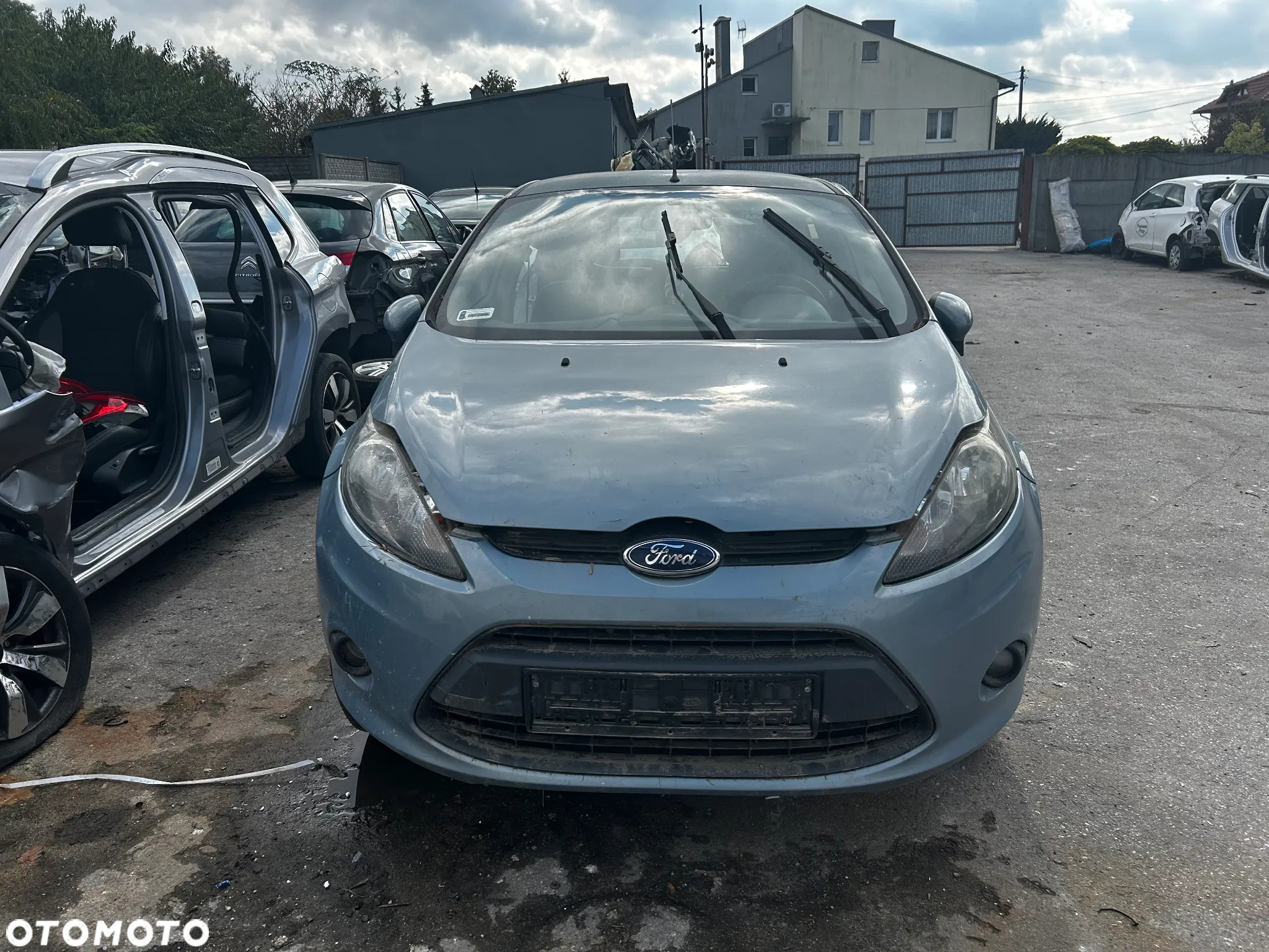Ford Fiesta mk7 1,4TDCI kompresor pompa klimatyzacji - 2