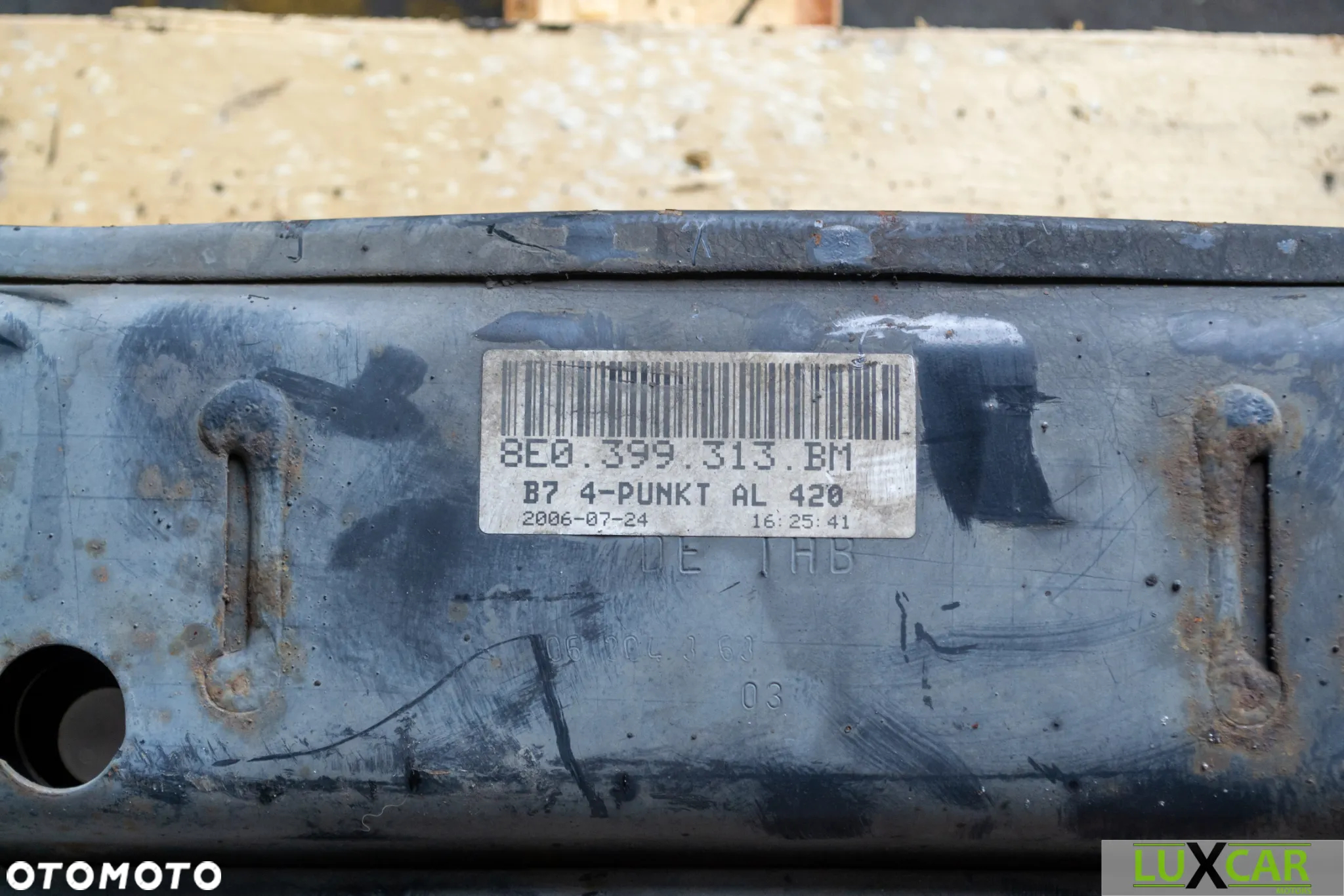 AUDI A4 B7 3.0 TDI WÓZEK PRZÓD SANKI BELKA SILNIKA 8E0399313BM GORLICE 14 - 6