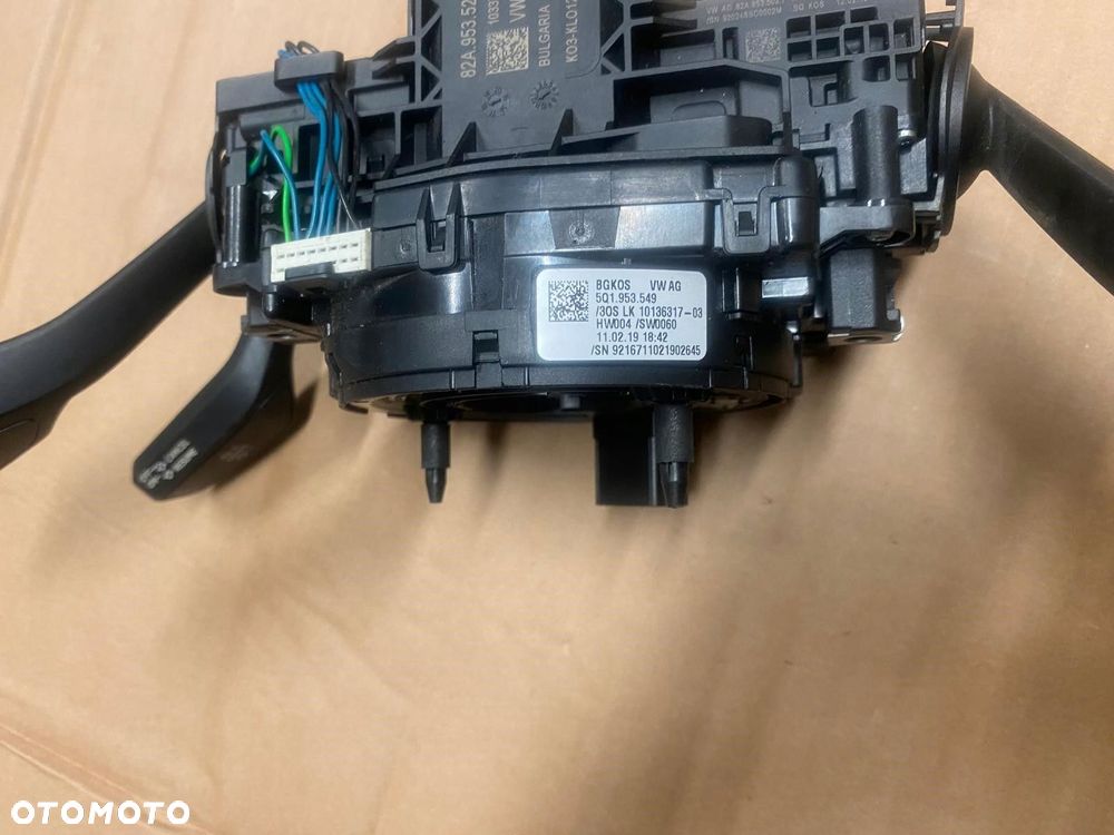 4/ przełącznik zespolony taśma manetki vw audi 82a953521dr 5q1953549 - 2