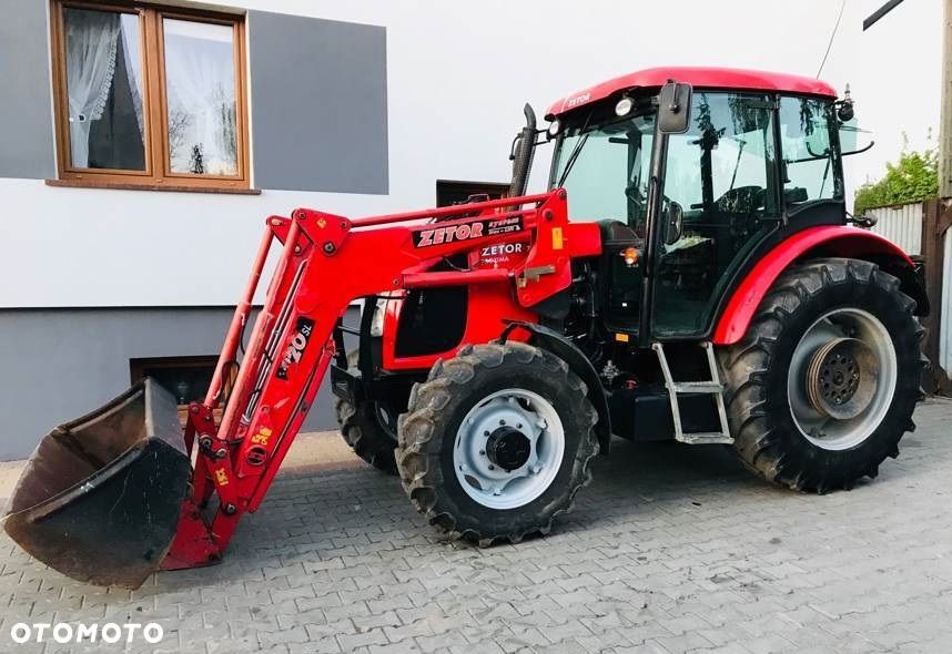 Zetor PROXIMA 7441 z oryginalnym ładowaczem czołowym rok 2009 , 75 KM - 2