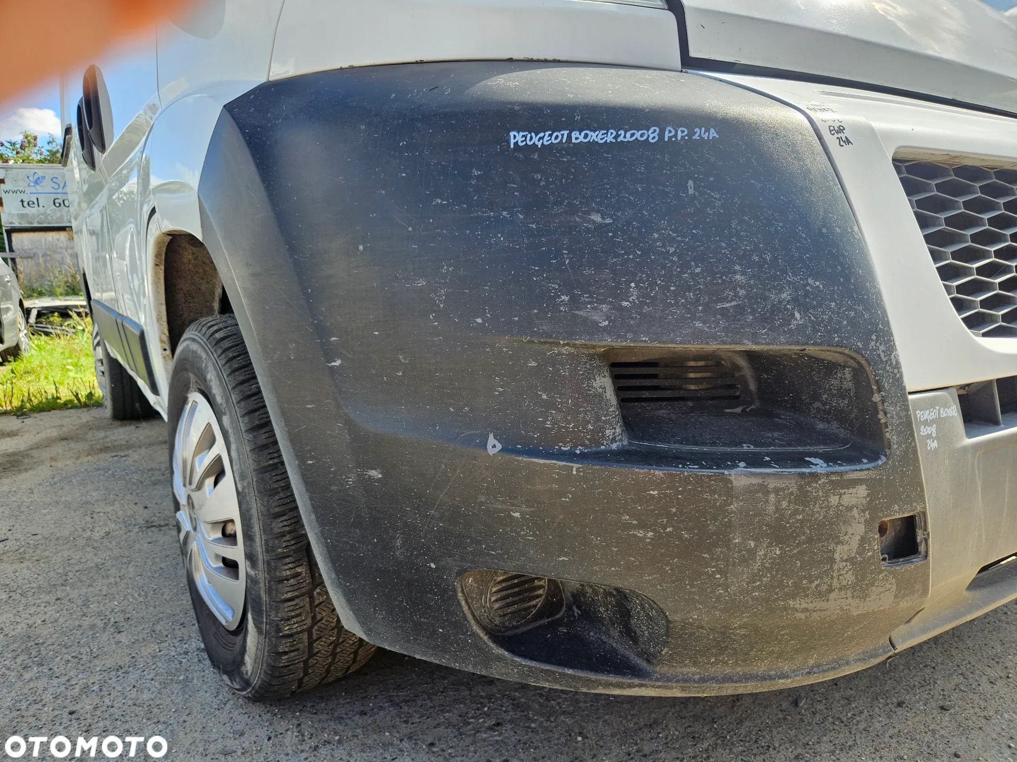 PEUGEOT BOXER NAROŻNIK ZDERZAKA PRAWY PRZÓD PRZEDNI - 2
