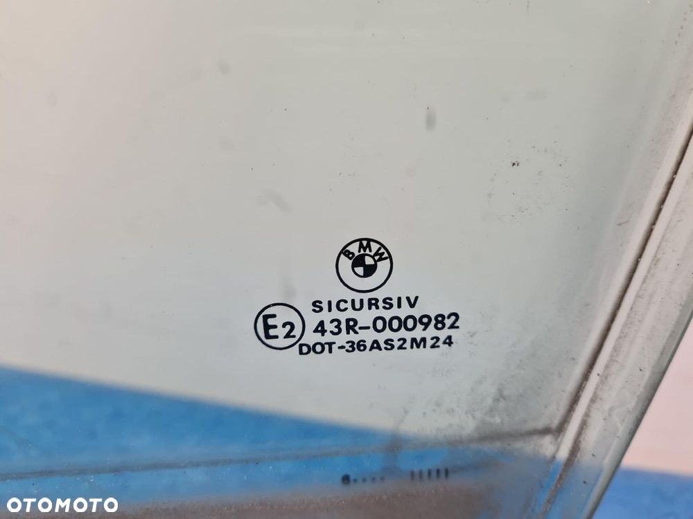 BMW 5 E39 SZYBA DRZWI PRZÓD LEWA - 2