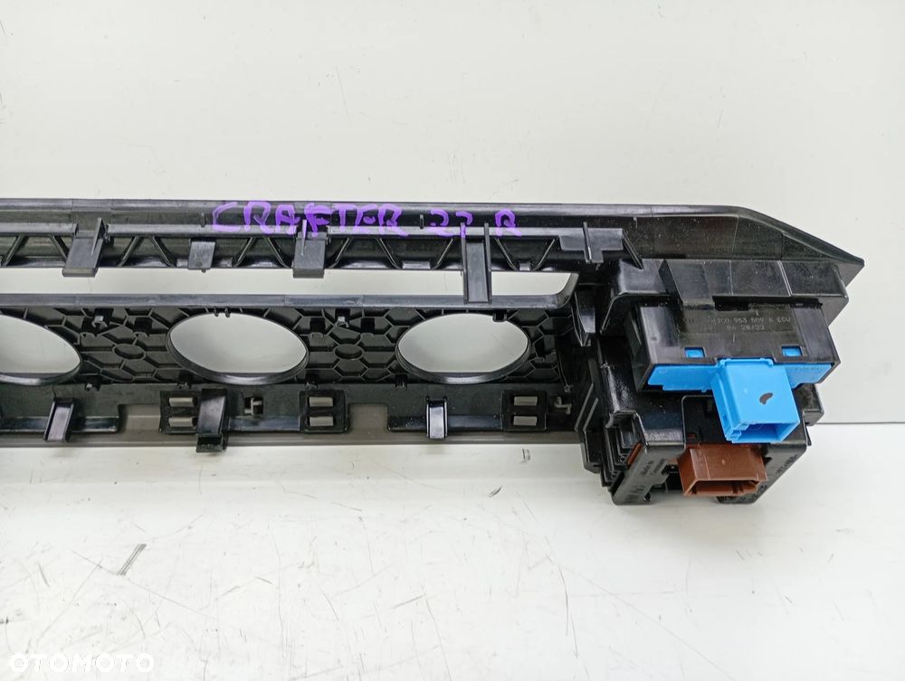 ramka osłona panelu wentylacji dekor panel vw crafter II 7C man tge 7C0857212B - 6