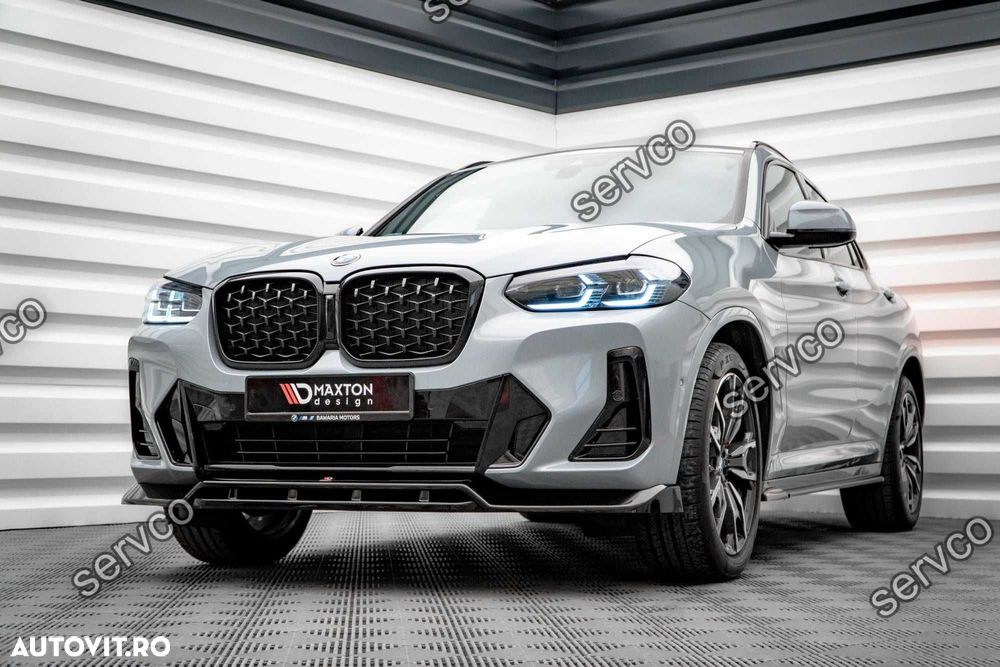 Prelungire bara fata Bmw X4 G02 M-Pack 2021- v2 - Maxton Design - 2