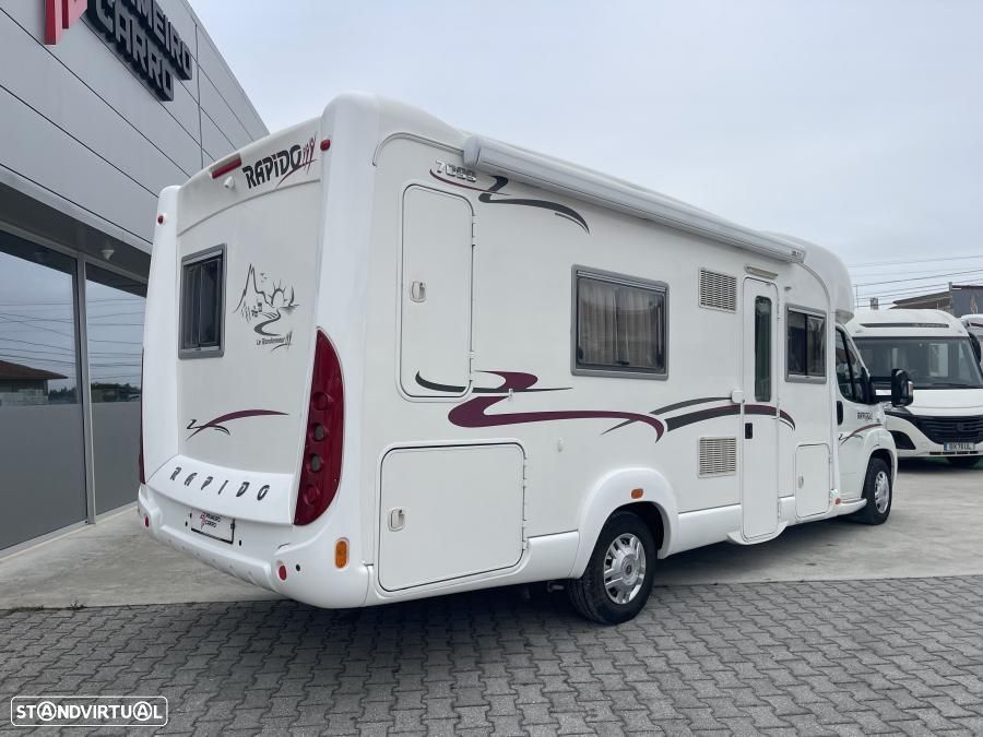 Rapido Serie 70 7099 cama francesa chassi ALKO - 10