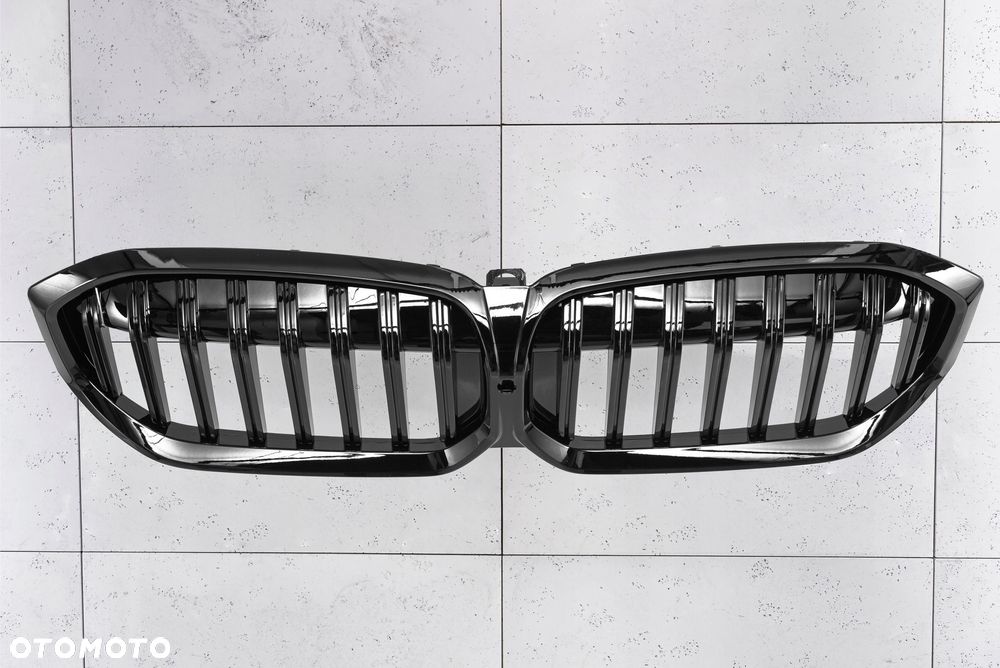 bmw seria 3 g20 18-22 grill przedni czarny połysk atrapa nerki 51138072086 - 4