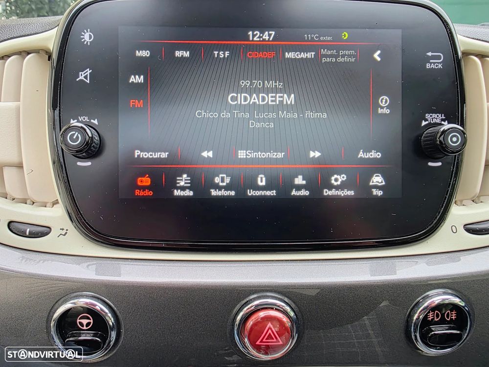 Fiat 500 1.2 Lounge S&S - 36