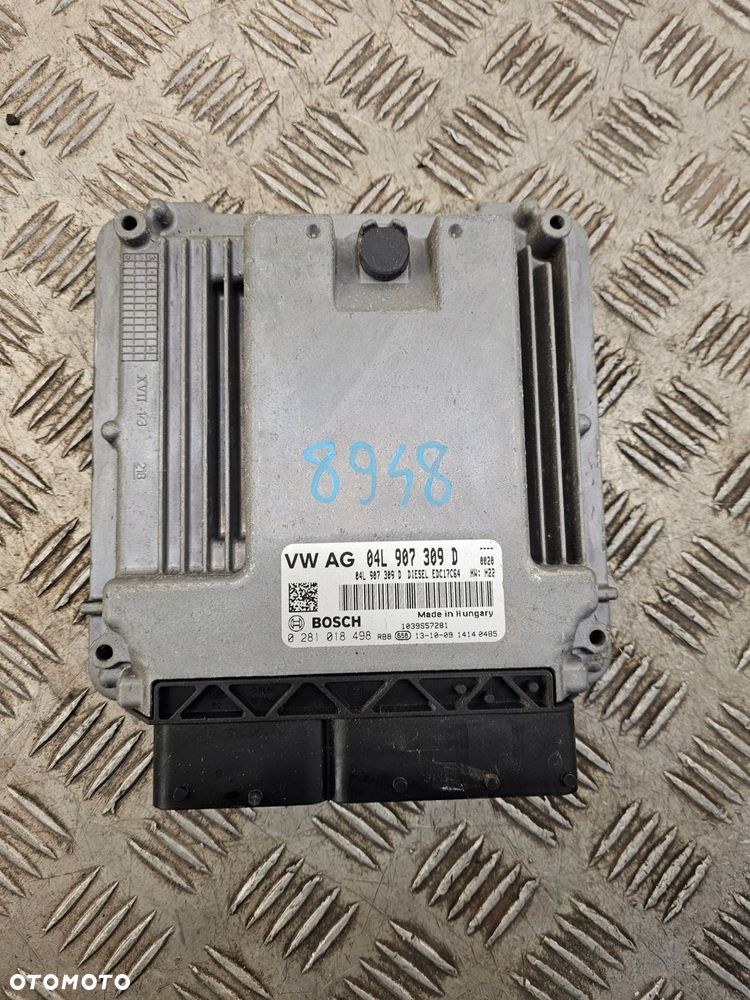 vw audi seat skoda 2.0 tdi komputer sterownik silnika 04l907309d - 1