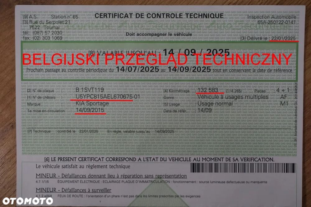 Kia Sportage 1.7 CRDI XL 2WD - 9