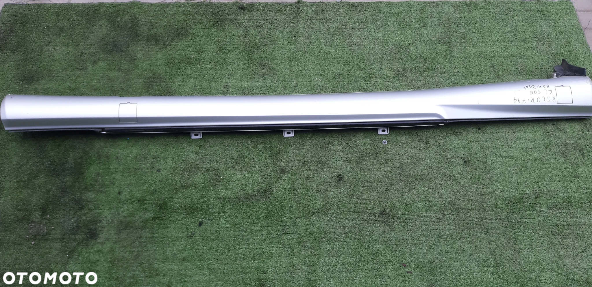 Listwa progowa prawa AMG 744 A2156980654 Mercedes Cl500 2001r - 3