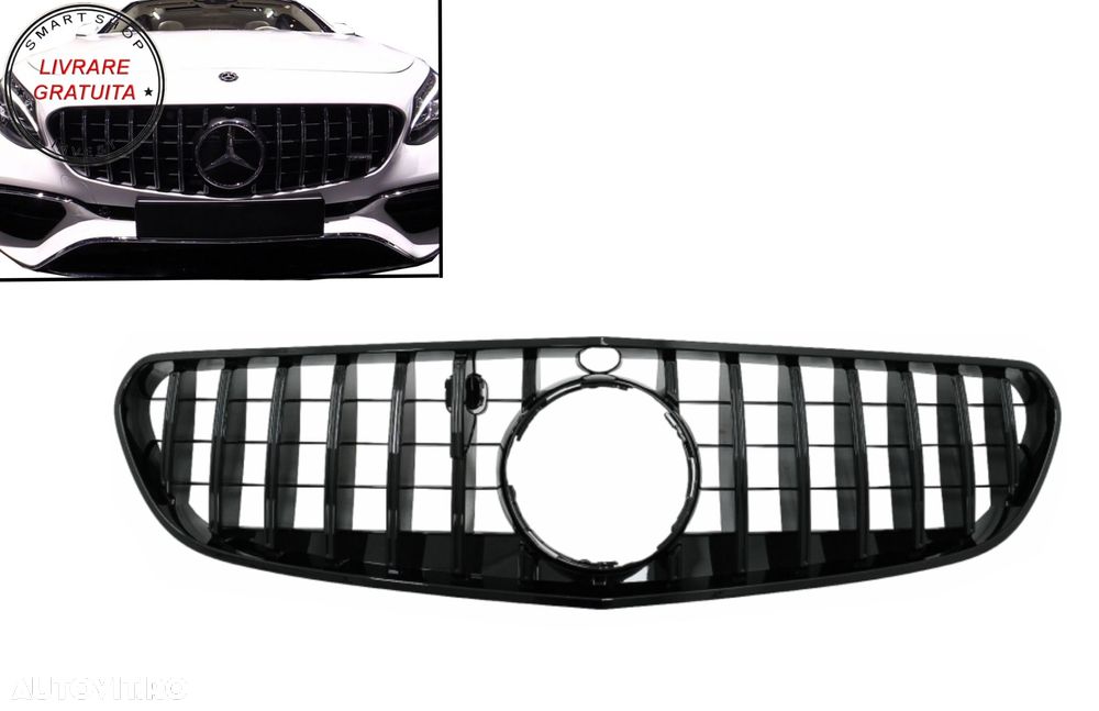 Grila Centrala Mercedes S-class Coupe C217 (2014-2017) Cabrio A217 (2015-2017) GT-- livrare gratuita - 10