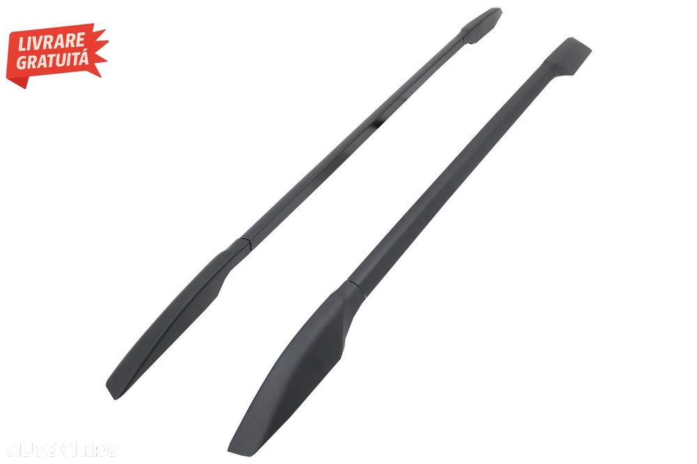 Bare Verticale Toyota Land Cruiser Prado J150 (2009+) Negru Mat- livrare gratuita - 2