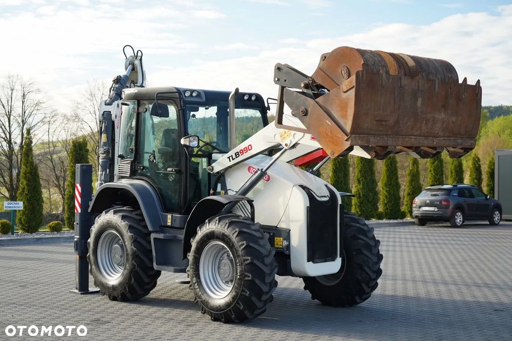Terex TLB 990 / KOPARKO-ŁADOWARKA / KOMPLET ŁYŻEK / 3 300 MTH / - 10