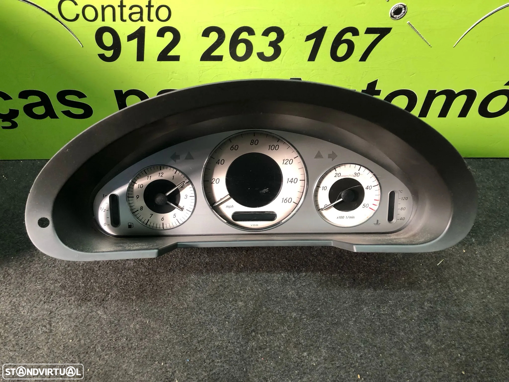 MERCEDES E W211 CDI QUADRANTE PAINEL INSTRUMENTOS - Q029 - 2