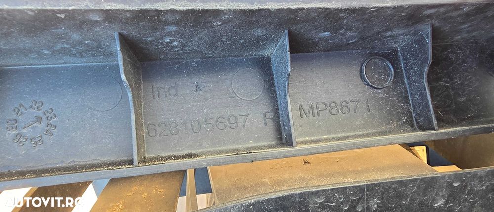 Suport grila radiator cu absorber soc bara fata Renault Express 2021 + - 4