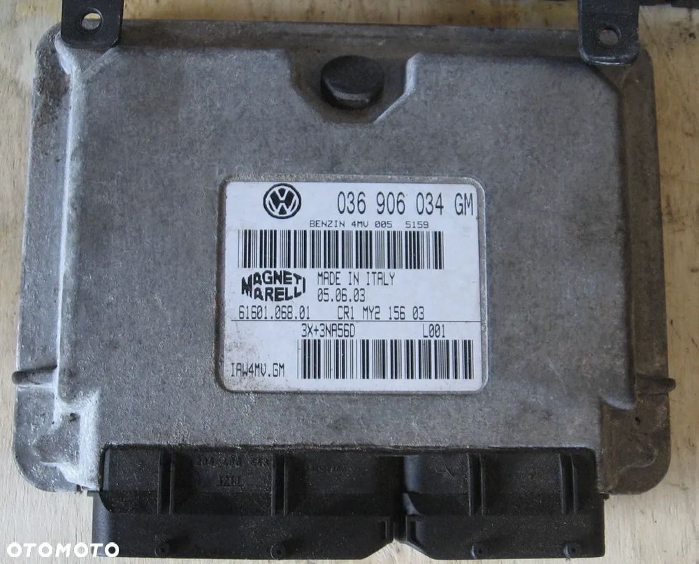 sterownik silnika zestaw startowy IBIZA III 1.4 036906034GM seat - 4